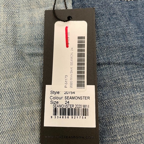 ONE X ONE TEASPOON DENIM SKIRT - Picture 5 of 8